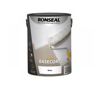 Ronseal 39400 3-In-1 Basecoat White 5 Litre