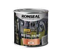 Ronseal Direct To Metal Copper Satin 250ml