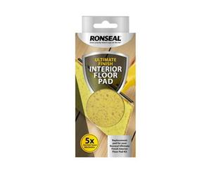Ronseal 39496 Ultimate Finish Interior Floor Pad Refill Kit Rsliafrp