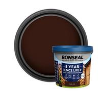 Ronseal 37623 Fence Life Plus+ Dark Oak 5 Litre