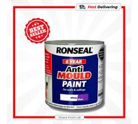 Ronseal 36623 6 Year Anti Mould Paint White Matt 750ml