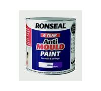 Ronseal 6 Year Anti Mould Paint White Matt 2.5L