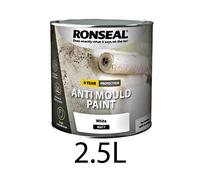 Ronseal 6 Year Anti Mould Paint, White - Matt/Silk - 400ml, 750ml or 2.5L
