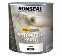Ronseal 36623 6 Year Anti Mould Paint White Matt 750ml