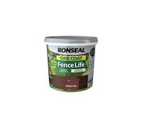 Ronseal 9L One Coat Fence Life Paint - Medium Oak