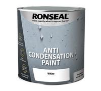 Ronseal Anti-Condensation Paint 2.5L, White, Stops Mould and Condensation