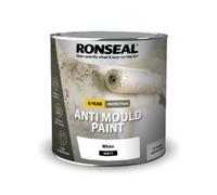 Ronseal 36623 6 Year Anti Mould Paint White Matt 750ml