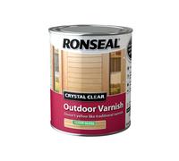 Ronseal 37369 Crystal Clear Outdoor Varnish Matt 2.5 Litre