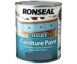 Ronseal Chalky Furniture Paint 750ml Midnight Blue