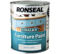 Ronseal 37564 Chalky Furniture Paint Dove Grey 750ml