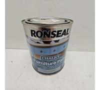Ronseal RSLCFPDE750 750 ml Chalky Furniture Paint - Duck Egg