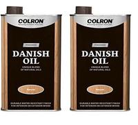 Ronseal CRDO 500ml Colron Finishes Danish Oil (Pack of 2)