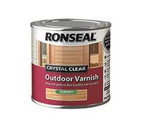 Ronseal Crystal Clear Outdoor Varnish Matt 250ml