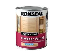 Ronseal Crystal Clear Outdoor Varnish Satin 750ml