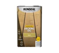 Ronseal 35190 Decking Oil Natural Clear 5 Litre