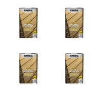 Ronseal Decking Protector Natural 5 Litre - Pack of 4