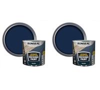 Ronseal Decking Rescue Paint 2.5L Deep Blue [39147] (Pack of 2)