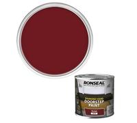 Ronseal DHDSPR750 750ml Diamond Hard Doorstep Paint - Tile Red | Brand: Ronseal | Model: RSLDHDSPR750 | Product Type: Diamond Hard Doorstep Paint | Colour: Red | Size: 750ml | Quantity: 1
