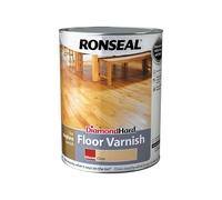 Ronseal Diamond Clear Gloss Wood Floor Varnish, 5L