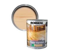 Ronseal Diamond Hard Floor Varnish Clear Matt 5L