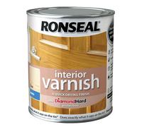 Ronseal 36870 Interior Varnish Quick Dry Satin Clear 250Ml
