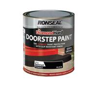 Ronseal 36659 Diamond Hard Doorstep Paint Black 250Ml