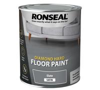 Ronseal Diamond Hard Floor Paint 750ml Slate | Free UK Delivery