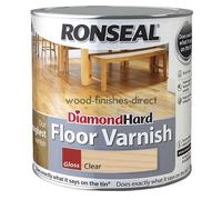 Ronseal Diamond Hard Floor Varnish - 2.5L & 5L - Matt, Satin & Gloss available