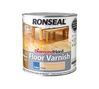 Ronseal Diamond Clear Gloss Wood Floor Varnish, 5L
