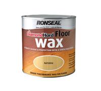 Ronseal 34960 Diamond Hard Floor Wax Natural 2.5 Litre