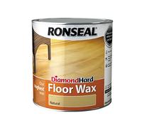 Ronseal 34960 Diamond Hard Floor Wax Natural 2.5 Litre