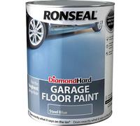 Ronseal 36111 Diamond Hard Garage Floor Paint Steel Blue 5 Litre