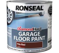 Ronseal 35762 Diamond Hard Garage Floor Paint Tile Red 2.5 Litre