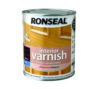 Ronseal 750ml Quick Dry Satin Interior Varnish - Walnut