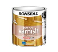 Ronseal RSLIVGCL250 Interior Varnish Quick Dry Gloss Clear, 250 ml
