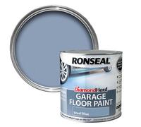 Ronseal 36110 Diamond Hard Garage Floor Paint Steel Blue 2.5 Litre