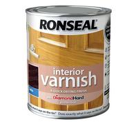 RONSEAL INTERIOR VARNISH SATIN WALNUT 750ML