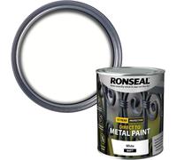 Ronseal 39184 Direct To Metal Paint White Matt 250Ml