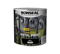 Ronseal Direct to Metal Paint Black Gloss 2.5L