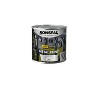 Ronseal Direct To Metal Paint In Silver Satin - 250Ml For Durable Metal Protection