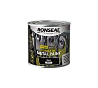 Ronseal Direct to Metal Paint Black Matt 2.5L