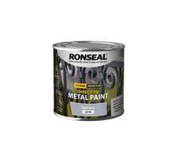 Ronseal Direct to Metal Paint Steel Grey Satin 250ml 39188