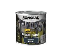 Ronseal 39190 Direct To Metal Paint Storm Grey Gloss 250Ml