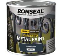 Ronseal Direct to Metal Paint Storm Grey Gloss 250ml