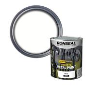 Ronseal 39201 Direct To Metal Paint White Matt 750Ml