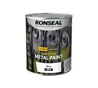 Ronseal Direct to Metal Paint White Satin 750ml