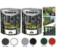 Ronseal Direct to Metal Rust Garden Shed Fence Interior Exterior Paint All sizes