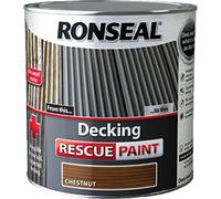 Ronseal 37449 Decking Rescue Paint Chestnut 2.5 Litre