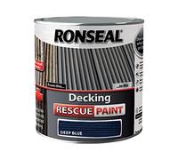 Ronseal DRPDB25L 2.5 Litre Decking Rescue Paint - Deep Blue