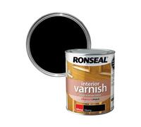 RONSEAL Interior Varnish Ebony Gloss 750ML